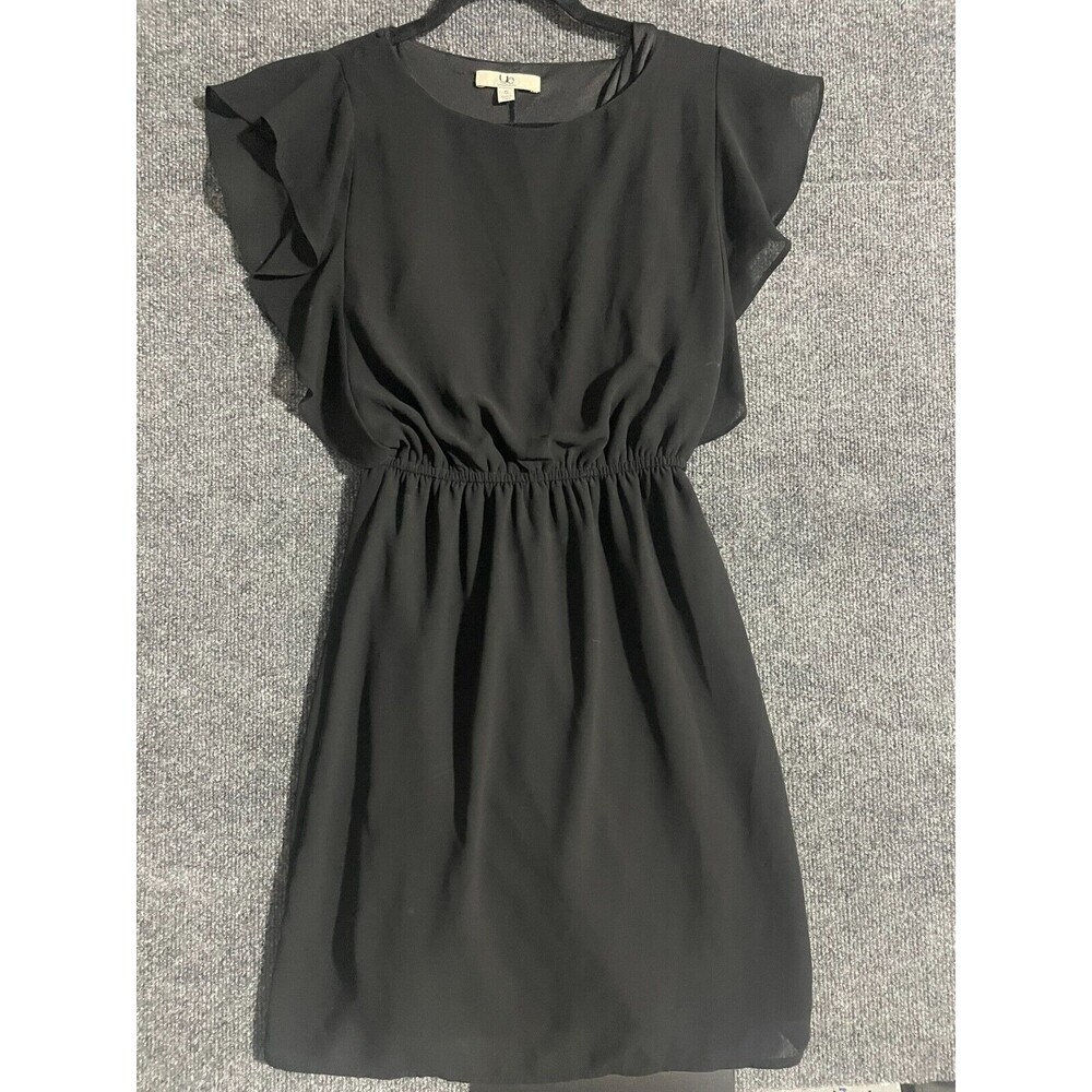 Ya Los Angeles Dress Small Little Black Capped Sleeve Casual Travel